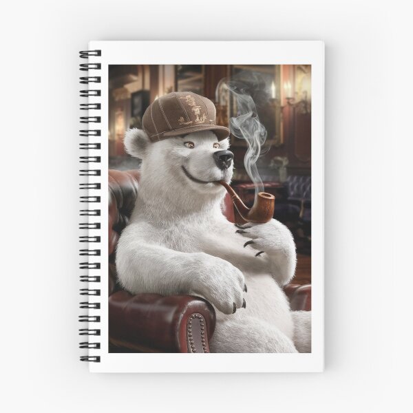 Item preview, Oso Polar fumando en pipa designed and sold by RWCarpenter.