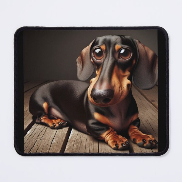 Item preview, Surreal Charm of Dachshund designed and sold by PawspectCreate.