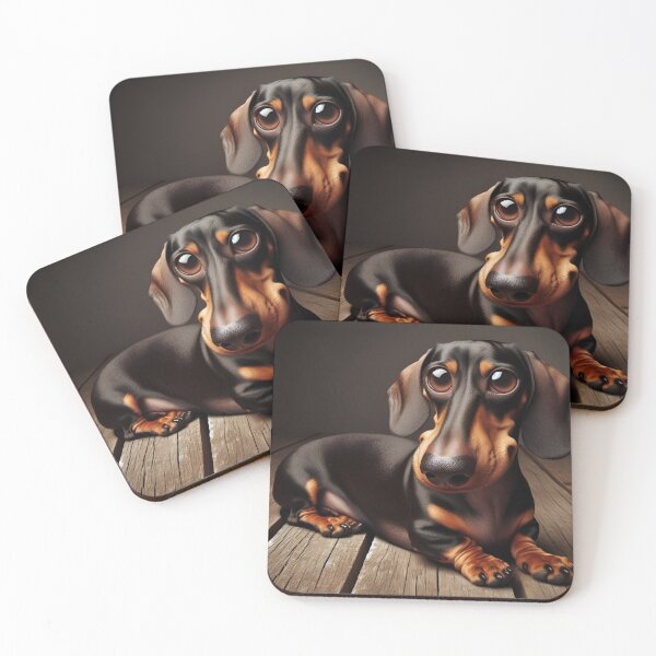 Item preview, Surreal Charm of Dachshund designed and sold by PawspectCreate.