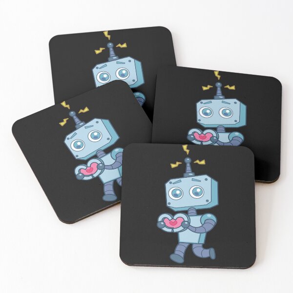 Item preview, Cute Heart Robot Robotics Technology designed and sold by MooonTees.