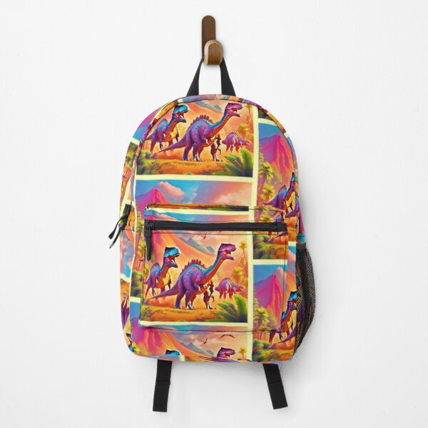Item preview, Vibrant Dinos in Nature designed and sold by Health And Fitness Posts e-Store.
