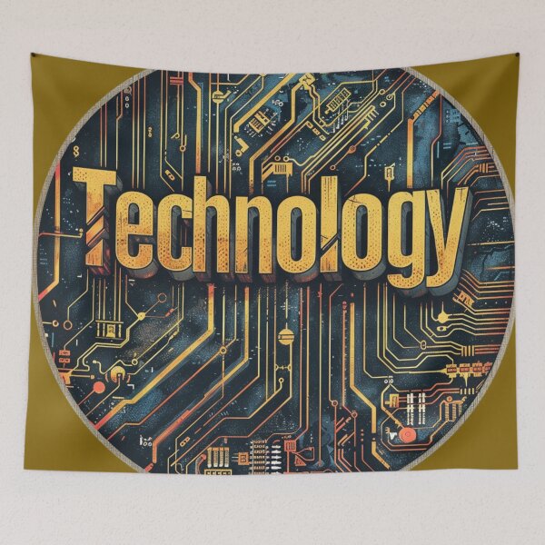 Item preview, Harmonious Fusion: Technology Envisioned in Circuitry designed and sold by Ace Apparel  Attire.