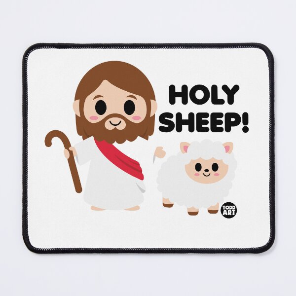Item preview, HOLY SHEEP JESUS designed and sold by TODD GOLDMAN.