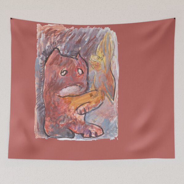 Item preview, Cat Horus (Tempera Painting by ACCI) designed and sold by VanyssaGraphics.