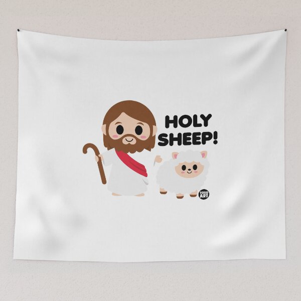 Item preview, HOLY SHEEP JESUS designed and sold by TODD GOLDMAN.