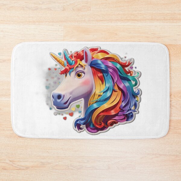 Item preview, Rainbow Unicorn T-Shirt Design designed and sold by artistmagicshop.