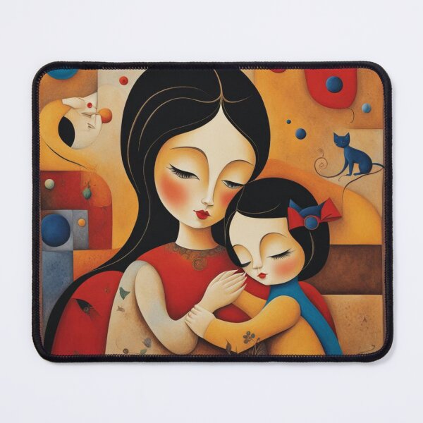 Item preview, Infinite Tenderness: Mother and Child designed and sold by Owl-o-the-wisp.