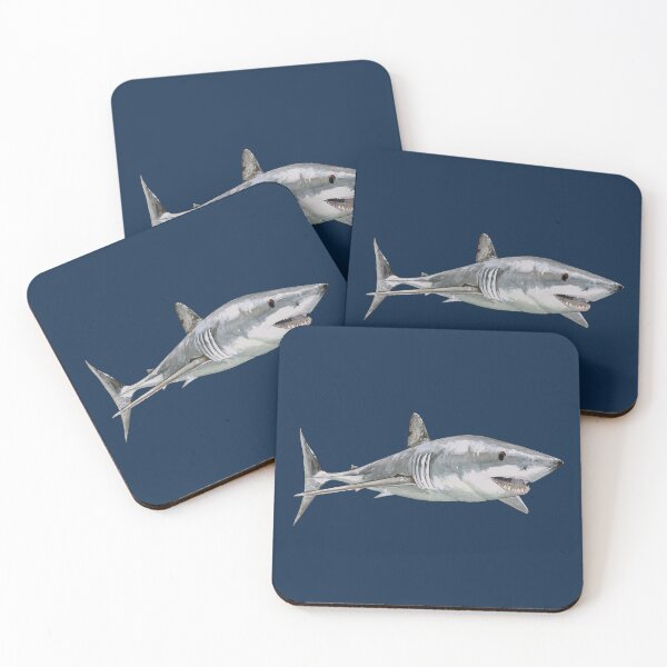 Item preview, MAKO SHARK-Isurus oxyrinchus designed and sold by BEATRIZ ABAITUA.