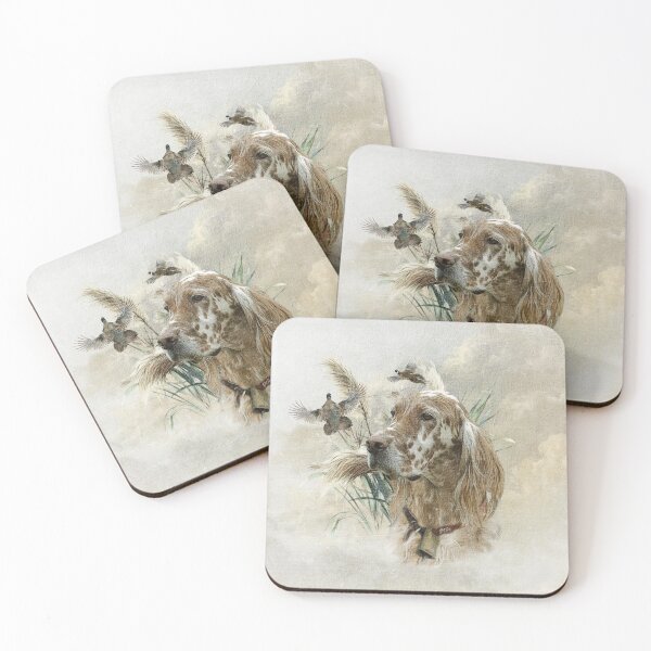 Item preview, Hermoso Setter con Faisanes, Arte designed and sold by TammyHunterArt.
