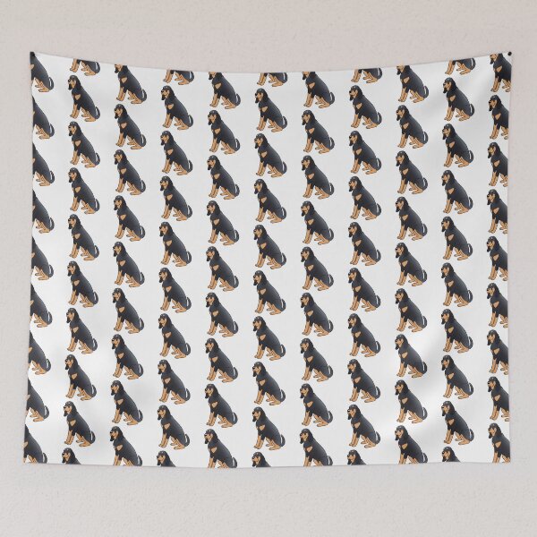 Item preview, Black and tan coonhound dog  designed and sold by Yaragold.