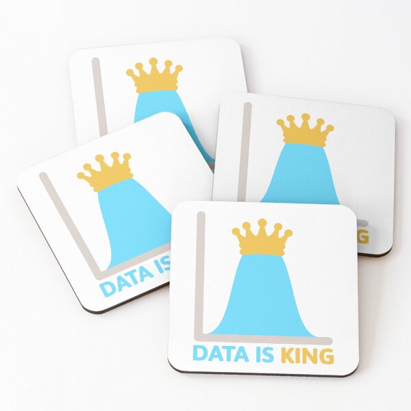 Item preview, Data Is King! Funny Data Analyst designed and sold by PMCreative.