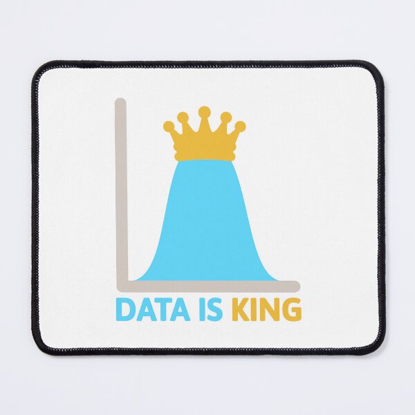 Item preview, Data Is King! Funny Data Analyst designed and sold by PMCreative.