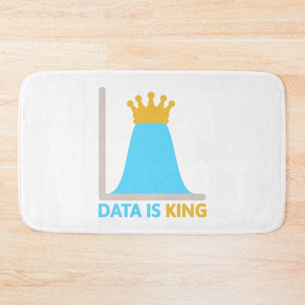 Item preview, Data Is King! Funny Data Analyst designed and sold by PMCreative.