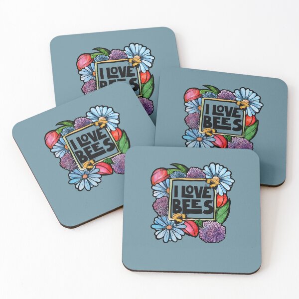 Item preview, I Love Bees designed and sold by FrictionMaxxing.