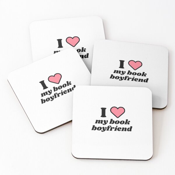 Item preview, I Heart My Book Boyfriend Sticker designed and sold by ElisabethEllen.
