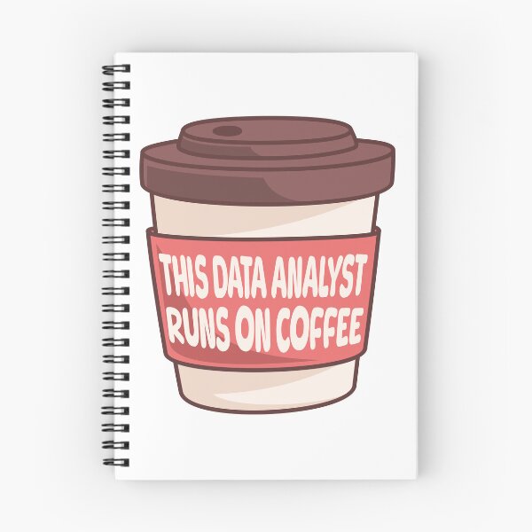 Item preview, This Data Analyst Runs On Coffee! Funny Data Analyst designed and sold by PMCreative.