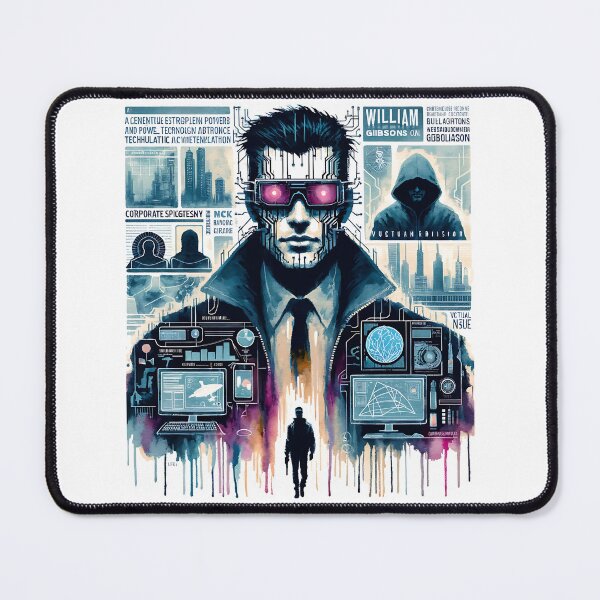 Item preview, Neuromancer - Watercolour designed and sold by Sovietmovies.