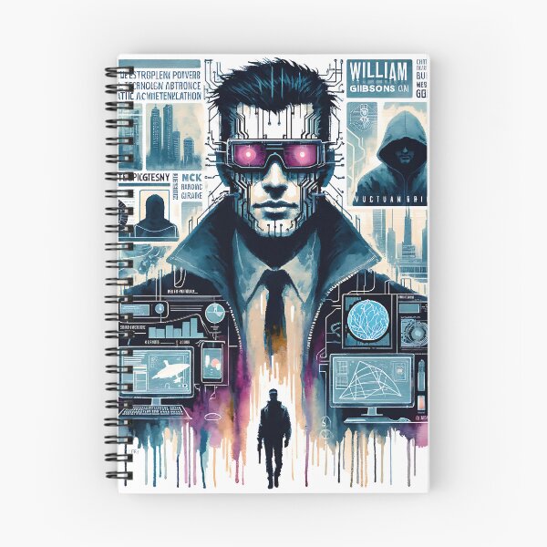 Item preview, Neuromancer - Watercolour designed and sold by Sovietmovies.