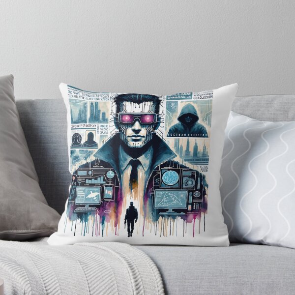Item preview, Neuromancer - Watercolour designed and sold by Sovietmovies.