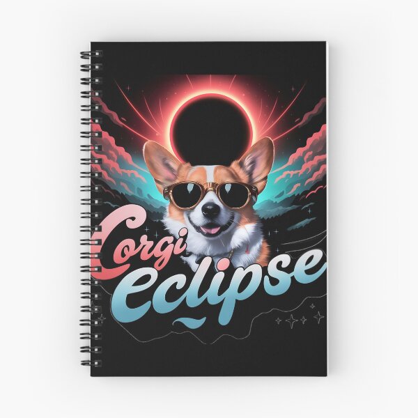 Item preview, Cute Corgi Dog Eclipse designed and sold by PlanetMarker.