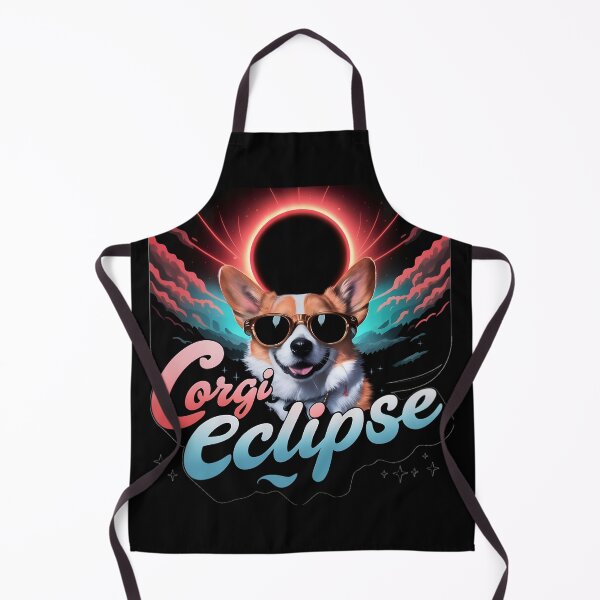 Item preview, Cute Corgi Dog Eclipse designed and sold by PlanetMarker.