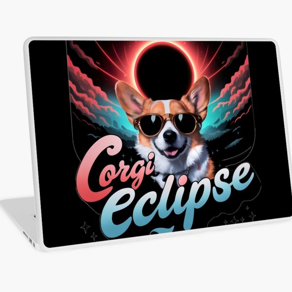 Item preview, Cute Corgi Dog Eclipse designed and sold by PlanetMarker.