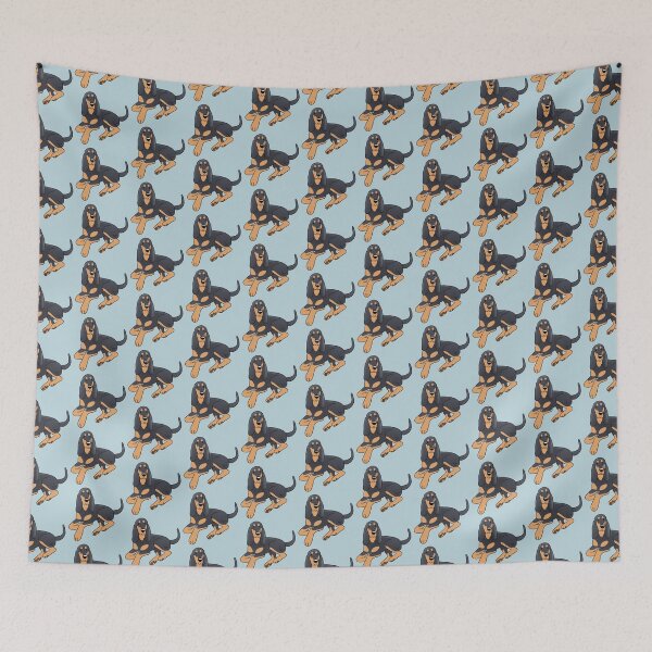 Item preview, Black and tan coonhound dog  designed and sold by Yaragold.