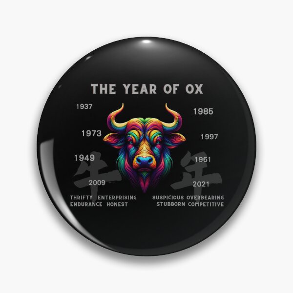 Item preview, Zodiac Signs - Ox designed and sold by PrintsQuarter.