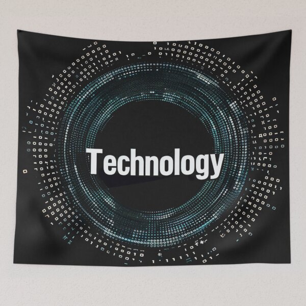 Item preview, Binary Matrix Unveiling "Technology" designed and sold by Ace Apparel  Attire.