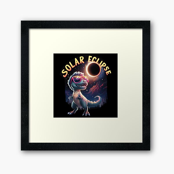 Item preview, Funny T-Rex Eclipse designed and sold by PlanetMarker.