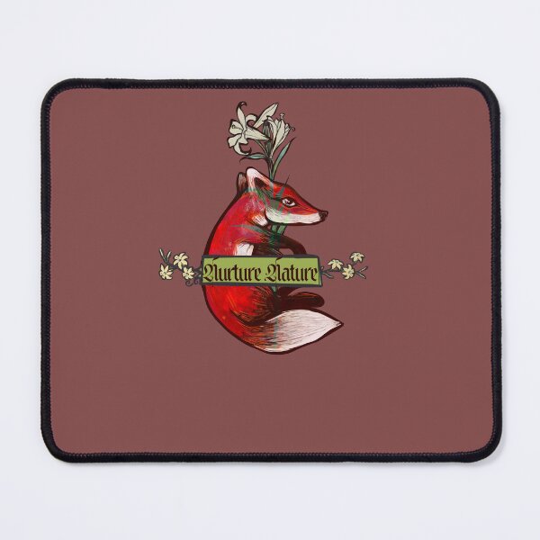 Item preview, Nurture Nature Fox designed and sold by FrictionMaxxing.