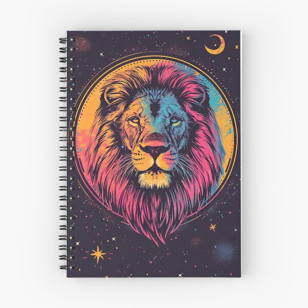 Item preview, Tri-Color Asiatic Lion Illustration designed and sold by OccultDreams.