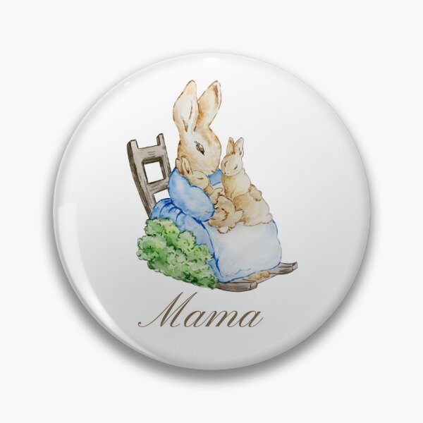 Artikelvorschau, Cottagecore Vintage Mama Rabbit, Peter Rabbit inspiriert, Muttertagsgeschenk entworfen und verkauft von P3113creates.