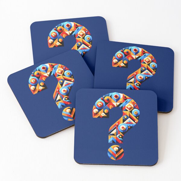 Item preview, Geometric Inquiry: Colorful Abstract Puzzle designed and sold by Amanda-S-Olsen.