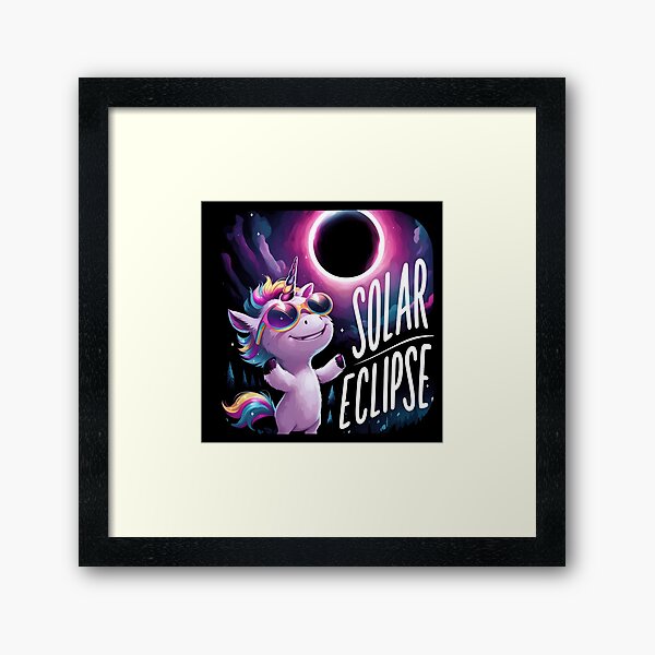Item preview, Cute Unicorn Eclipse designed and sold by PlanetMarker.