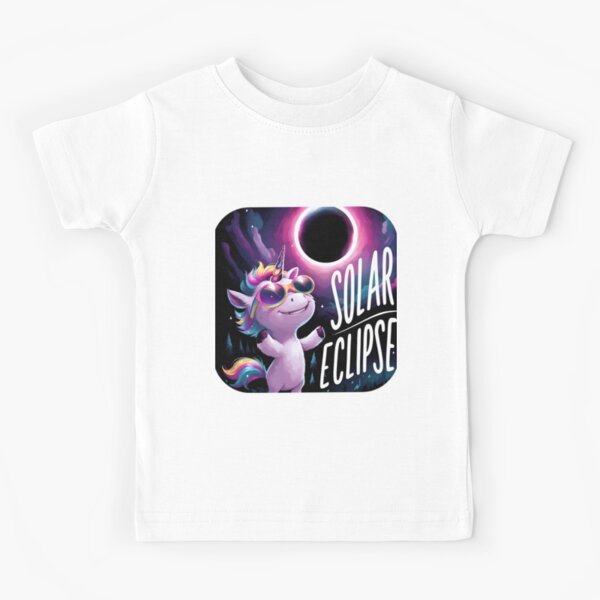 Vista previa del artículo con la obra «Lindo unicornio eclipse», diseñado y vendido por PlanetMarker.