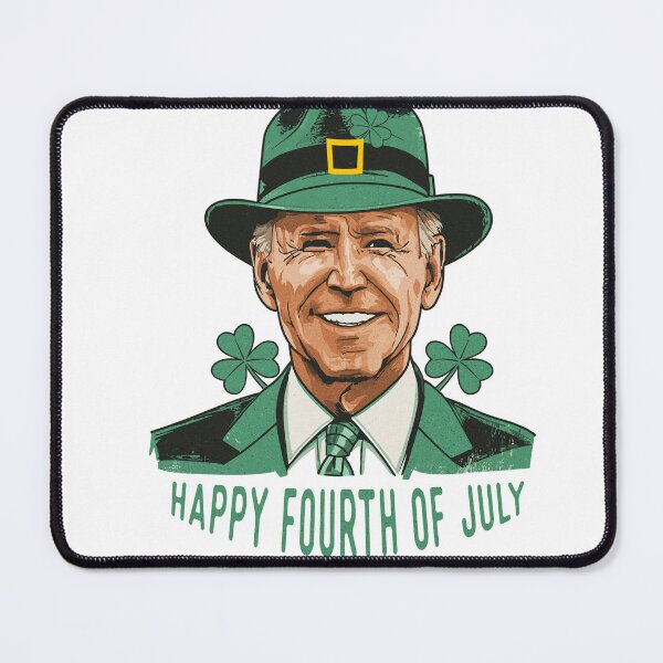 Item preview, Biden St. Patty's Confused Happy Fourth designed and sold by GlowinUp Shop.