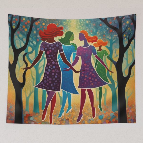 Item preview, Daughters of the Glade: Ethereal Reunion designed and sold by Owl-o-the-wisp.