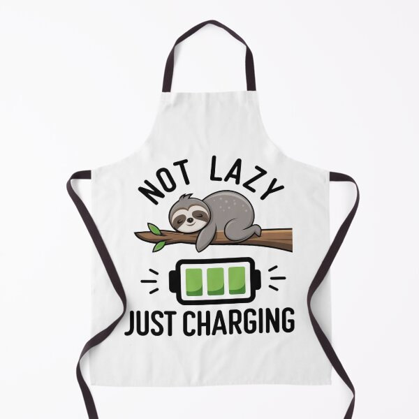 Item preview, Not Lazy Just Charging Sloth designed and sold by Krieghorn.