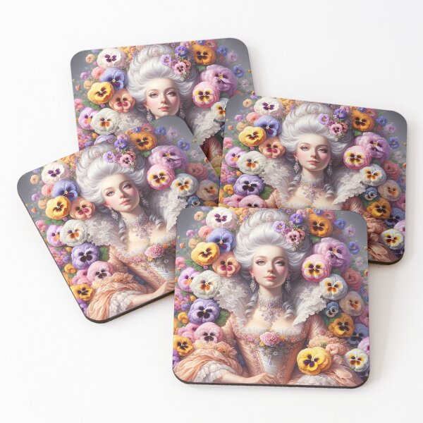 Item preview, Marie-Antoinette, Queen of France, Floral Elegance designed and sold by Celedrine-art.