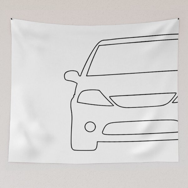 Item preview, Citroen C3 2002-2008 square black lined designed and sold by EdimDesign.