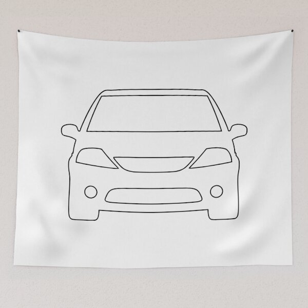 Aperçu de l'œuvre Citroën C3 2002-2008 doublé noir créée et vendue par EdimDesign.