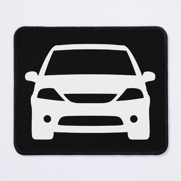 Artikelvorschau, Citroen C3 2002-2008 weiße Silhouette entworfen und verkauft von EdimDesign.
