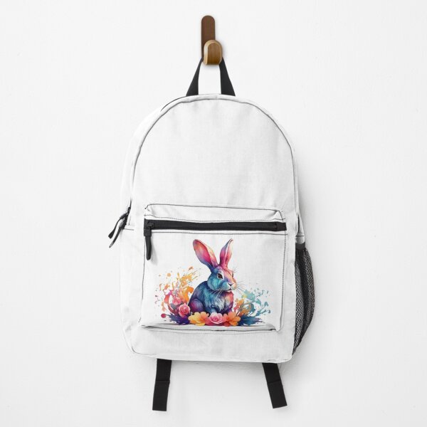 Item preview, a spring bunny as a digital watercolor designed and sold by Rose Design & Photos.
