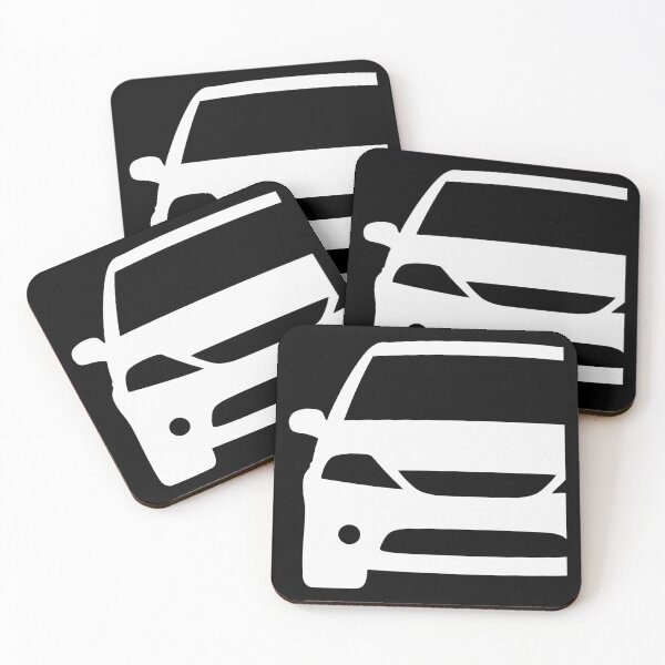Item preview, Citroen C3 2002-2008 square white silhouette designed and sold by EdimDesign.