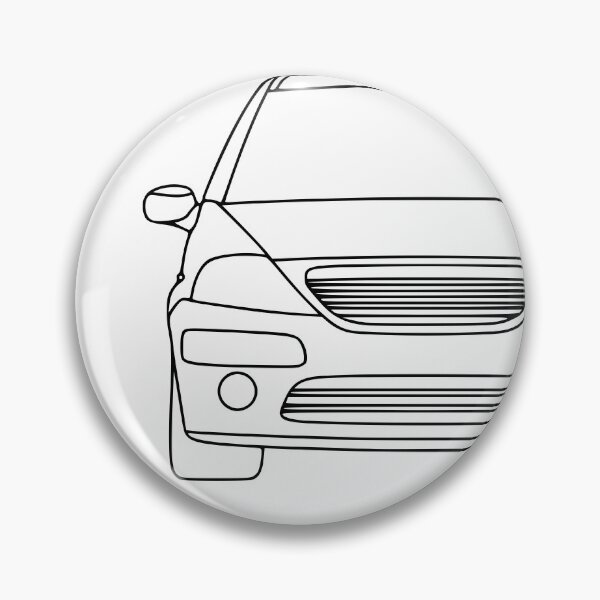 Item preview, Citroen C3 2002-2008 square detailed black lined designed and sold by EdimDesign.