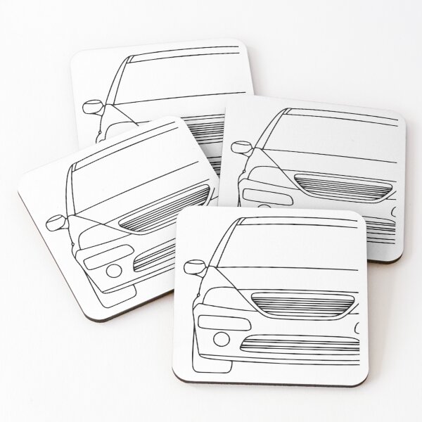 Item preview, Citroen C3 2002-2008 square detailed black lined designed and sold by EdimDesign.