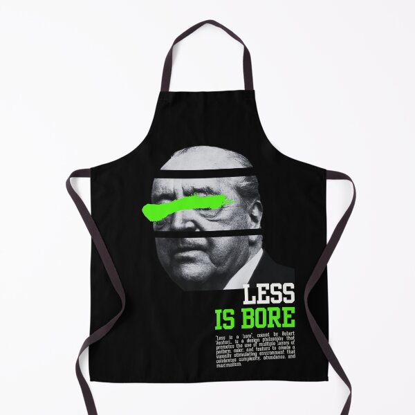 Item preview, less is more/ less is bore designed and sold by ArchitecturNest.