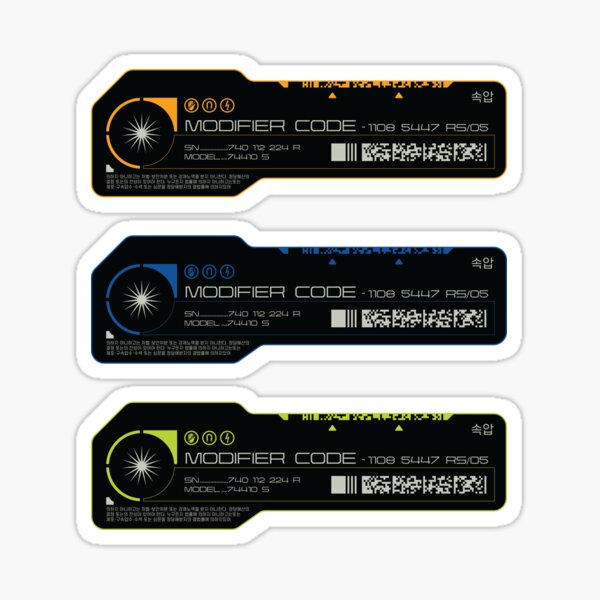 Item preview, Cyberpunk Tech Stickers designed and sold by JulianoZn97.