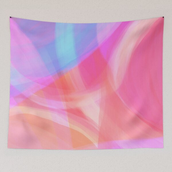 Item preview, Color Swirls | Dreamy Candy Floss | Pink Orange Blue designed and sold by Menega  Sabidussi.